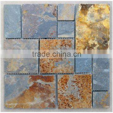 Natural Slate Rustic Stone Mosaic