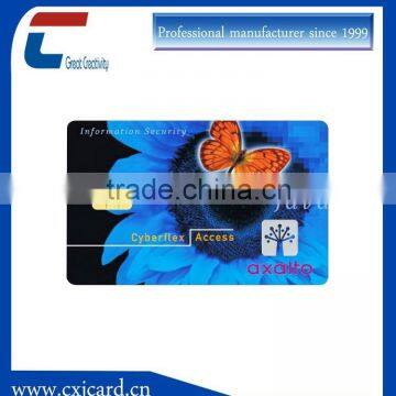 Contact chip smart card/iso 7816 smart ic card/smart card