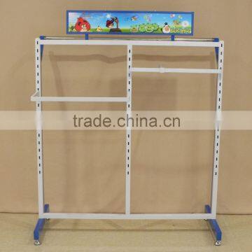 Metal Multi-purpose Rack Hanging Clothing Display Racks Display Stand photo-3