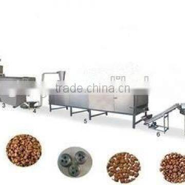 500kg/h Dry Pet Food Pellet Making Machinery, pet food extruder, dry pet dog food making machine