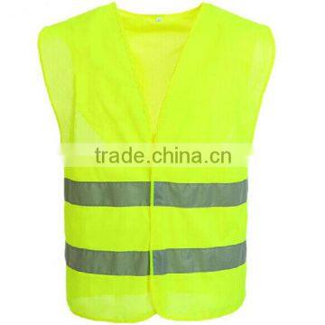 High perfomance reflection vest safety yellow