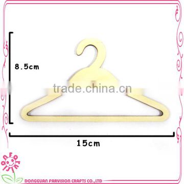 Custom doll hangers wooden hot sale american doll clothes doll hangers