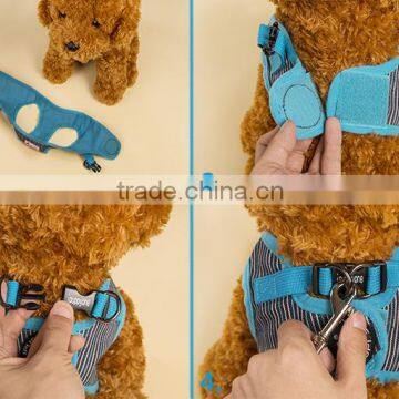 Jean Style Pet Dog Collar and Vest photo-6