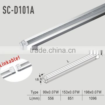 12V Aluminum LED Strip Light Display Bar Under Cabinet Lighting(SC-D101A)