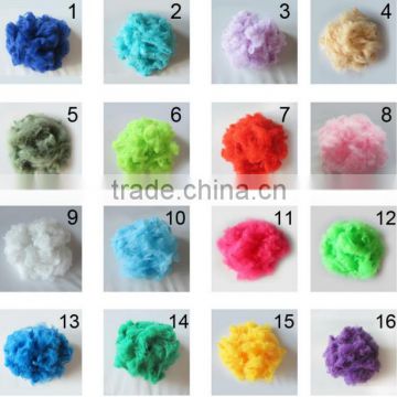 100% polyester dope dyed staple fiber