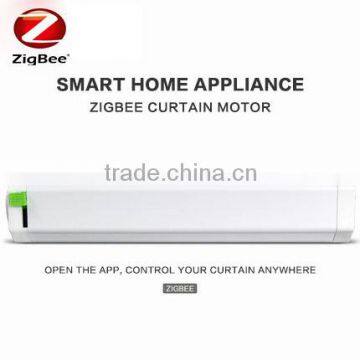 Smart home automation curtain control by phone or tablet