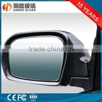 clear 2mm float glass convex mirror
