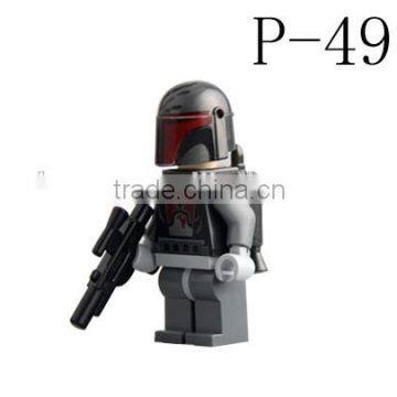 P-49 SW494 Mandalorian individual Minifigures building block plastic block toys