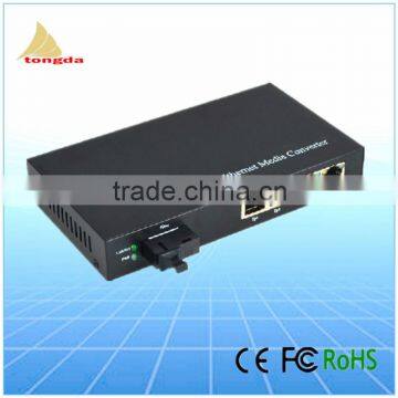 1 Fiber to 4 UTP Unmanaged RJ45 20km 10/100/1000Mbps Single Fiber Single Mode Fiber Switch Megabit Ethernet IP camera