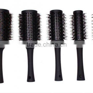 boar bristle ceramic rotating hair brush