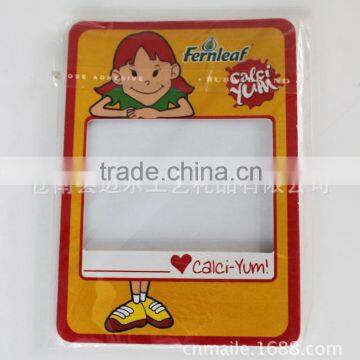 EVA picture frame, Cute cartoon magnetic photo frame, Rubber frame