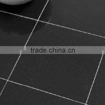 Hebei Black A Granite Floor Tiles