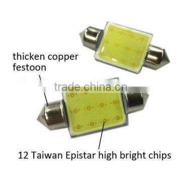 hot sales for auto led light Festoon Light 31 / 36 / 39 / 41mm cob light