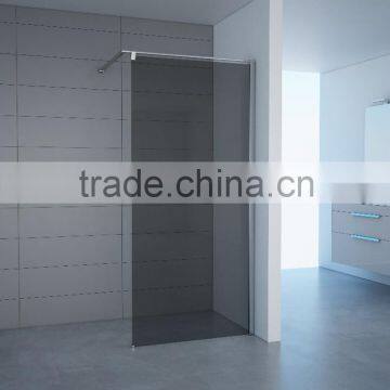 walk in glass bathroom shower hinge smoke shower doors made in China,special holder frame shower