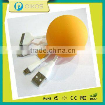 Latest traveling gift 4 in 1 USB data cable