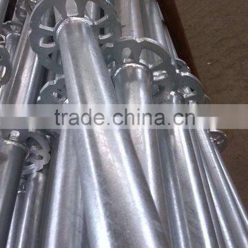 Galvanized Building Construction Ringlock Scaffold Standard photo-3