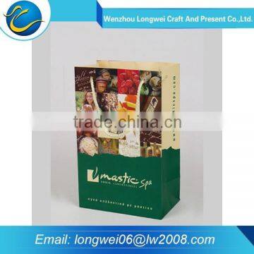 Custom Fashion Design waterproof paper bag