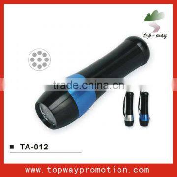 Supply all kinds cheap hot promotion led aluminum flashlight