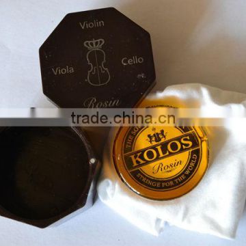 Made In China rosewood box packaged violin rosin case.