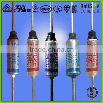 250V 10A thermal cutoff fuses