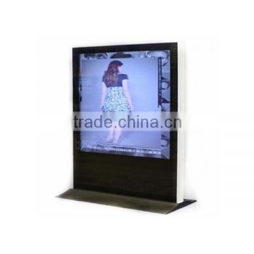 55" network floor standing digital signage,standing lcd advertising player,VGA, AV, S-video, HDMI interface