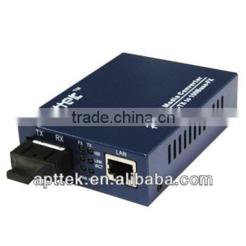 distance 60KM single module dual fiber ethernet optical media transceiver