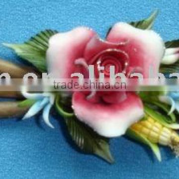 ceramic flower,porcelain flower decoration