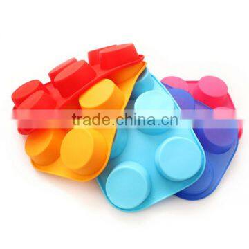 2014 new design silicone baking pans, silicone birthday cake mould ,silicone micowave cake pan