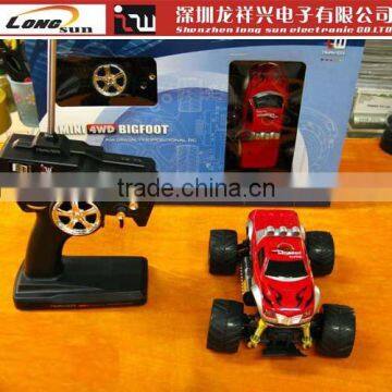 hot sale! high quality iw05 4wd bigfoot RTR remote control car manufacturer