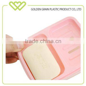 CH70041Factory cheap Pinkycolor PP Plastic soap box wholesale