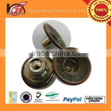 17mm Whole Sale Open Hole Jeans Button