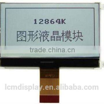 3.0v FSTN Low Price 128x64 Graphic Lcd Module With White Backlight photo-2