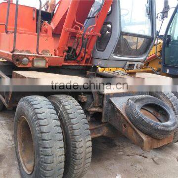 Used Hitachi EX100WD-2 Wheel Excavator Hitachi EX100WD photo-3