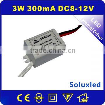 LED Driver power supply 3W with pc cover