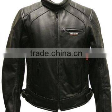 wholesale leather man coat & jacket , high quality men motorcycle leather jacket & overcoat, men leather