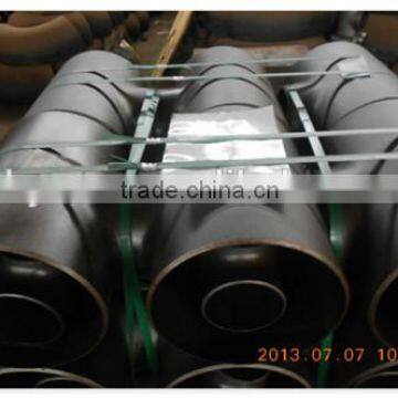 China Supplier,Approved PED & ISO Carbon steel, black steel pipe tee