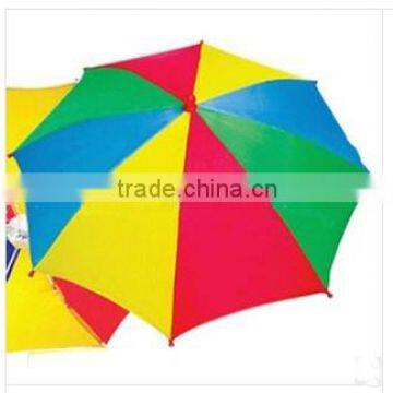 Polyester Material and Head Umbrella,Umbrellas Type Hat Umbrella Kid's Umbrella Hat photo-3