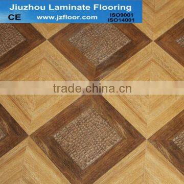 HDF Class 33 JIUZHOU Laminate Square Parquet Flooring