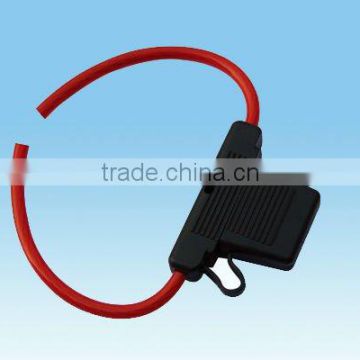 two times injection type blade fuse holder