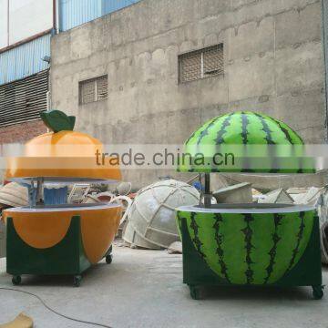 watermelon kiosk catering truck attractive multi-functional vending kiosk /fast food mobile kiosk mobile juice cart