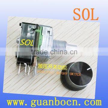SOL--24mm Potentiometer Rk14k1230a0x 1000k Potentiometer Rotary Alpha Potentiometer B500k 9n1 Potentiometer