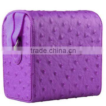 Competitive Price Fancy Ostrich Leather Camera Bag in Dongguan photo-3