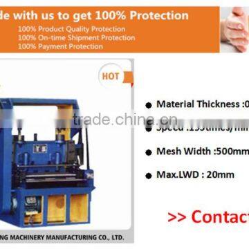 APM-6.3 Expanded Metal Mesh Machine And Perforated Steel Sheet Making Machine Quality Choice