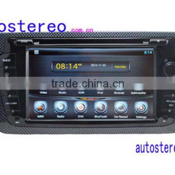 Android 4.2.2 Car Stereo car multimedia car dvd player for Seat Ibiza car GPS Navigation Head Unit WiFi Capacitive