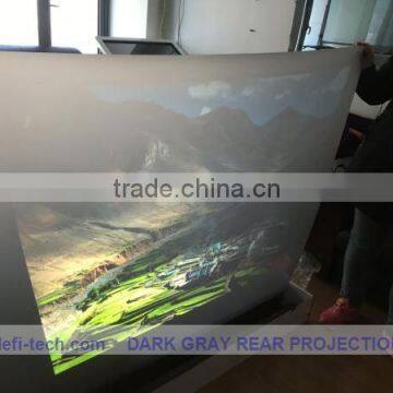 High quality holographic Rear projection screen film, PET film optical projection screen,Perfect advertisement medium