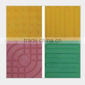 PVC tactile brick for the blind person TPU material tactile