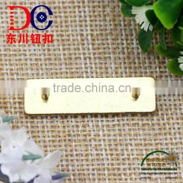 Gold Name Tag Branded Buttons for Garments Jeans Accessories photo-5