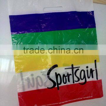 Reinforced handle good material die cut bag factory wholesale price