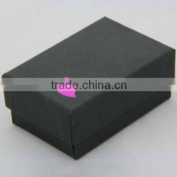 Small black lid and base paper box