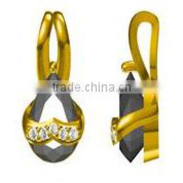 Pear Shape Stone Pendant